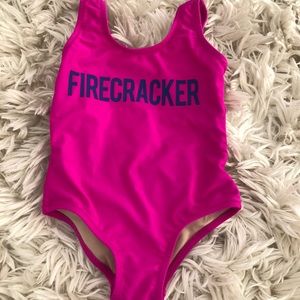 Shade Critters Firecracker One Piece. 2T.